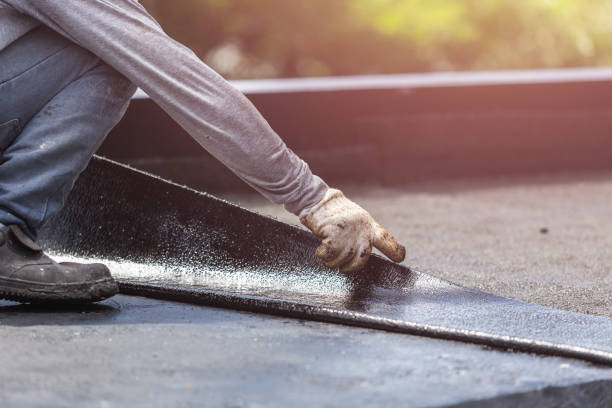 Professional Waterproofing technician working in Coldwater, MI